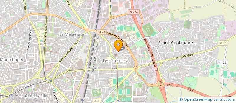 localisation de l'entreprise MONSIEUR YASSINE EL BAKKOURI à DIJON