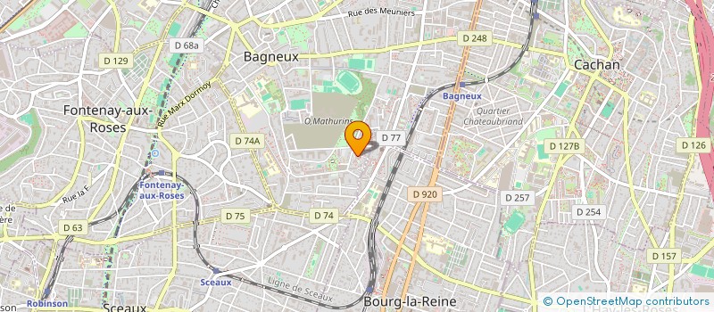 localisation de l'entreprise MONSIEUR YASSINE EL BICHRI à BAGNEUX