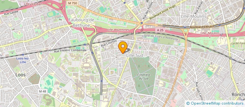localisation de l'entreprise MONSIEUR YASSINE EL BOUKARI à LILLE