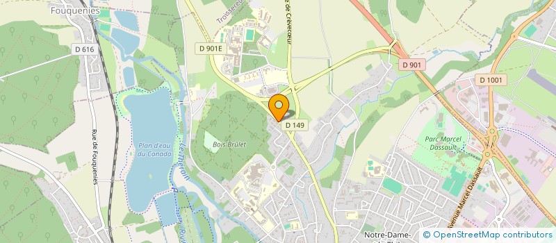 localisation de l'entreprise MONSIEUR YASSINE EL FELLAH  BEAUVAIS