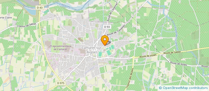 localisation de l'entreprise MONSIEUR YASSINE EL GARI  CAMARET-SUR-AIGUES