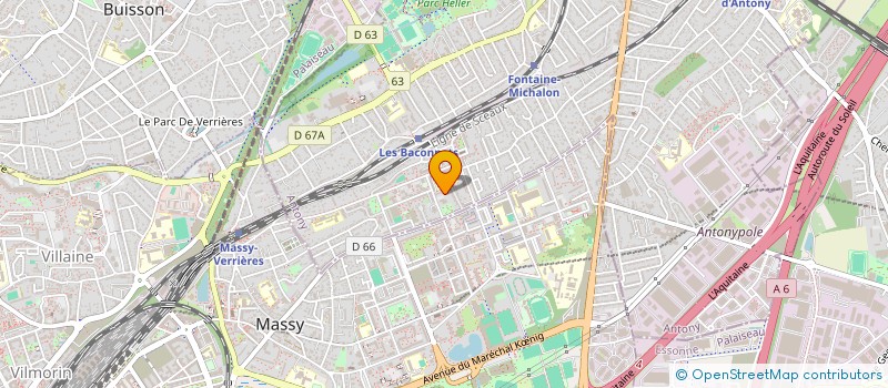 localisation de l'entreprise MONSIEUR YASSINE EL GUENFOUD à ANTONY