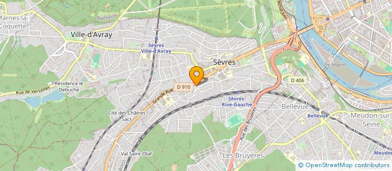 localisation de l'entreprise MONSIEUR YASSINE EL-HAD  SEVRES