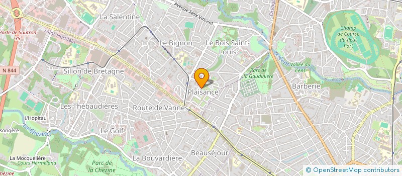 localisation de l'entreprise MONSIEUR YASSINE EL HAMMOUTI à ORVAULT