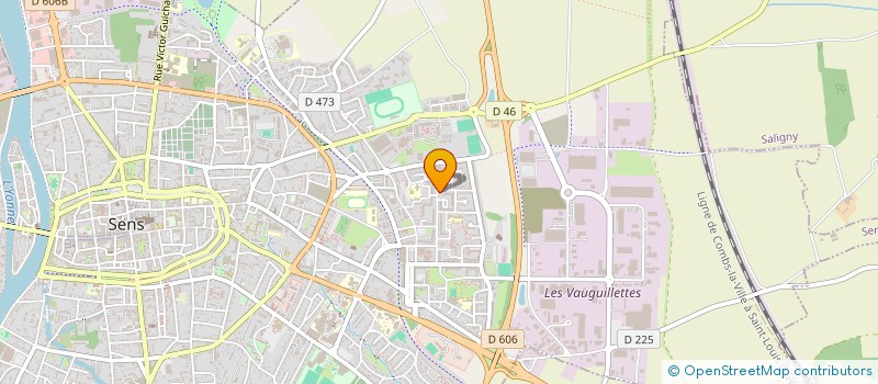 localisation de l'entreprise MONSIEUR YASSINE EL KASRI à SENS