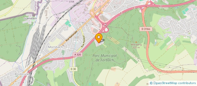 localisation de l'entreprise MONSIEUR YASSINE EL MANSOURI  MORSBACH