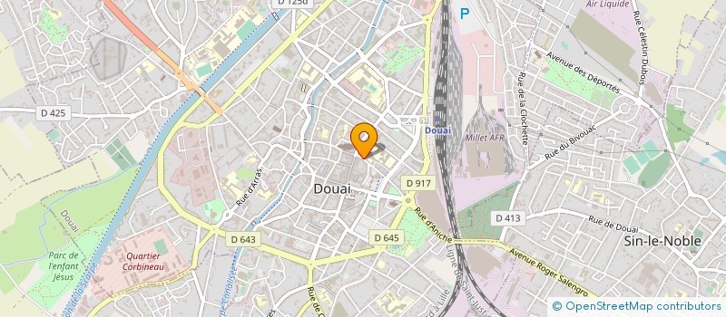 localisation de l'entreprise MONSIEUR YASSINE EL MIR à DOUAI