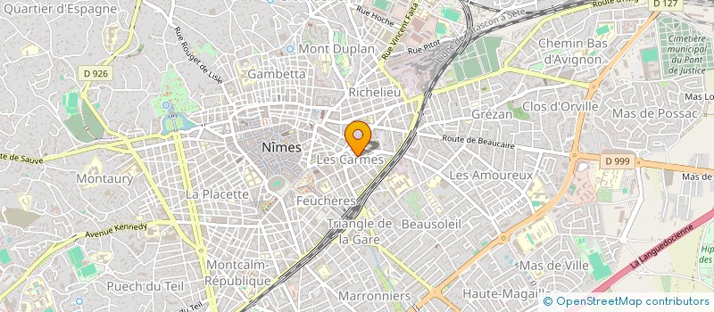 localisation de l'entreprise MONSIEUR YASSINE EL MOUTAOUAKKIL  NIMES