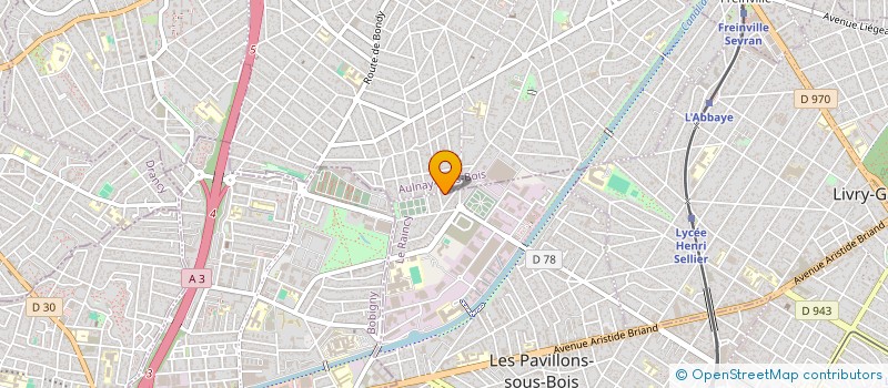 localisation de l'entreprise MONSIEUR YASSINE ELATAFI  LES PAVILLONS-SOUS-BOIS