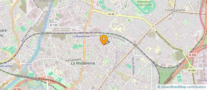 localisation de l'entreprise MONSIEUR YASSINE ELBOUR à MARCQ-EN-BARŒUL