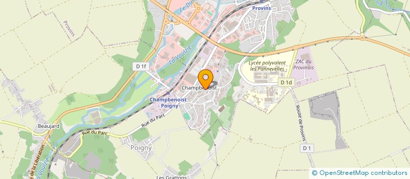 localisation de l'entreprise MONSIEUR YASSINE ETTAHRI  PROVINS