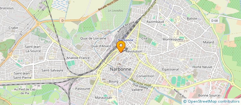 localisation de l'entreprise MONSIEUR YASSINE FAHCHOUCH à NARBONNE