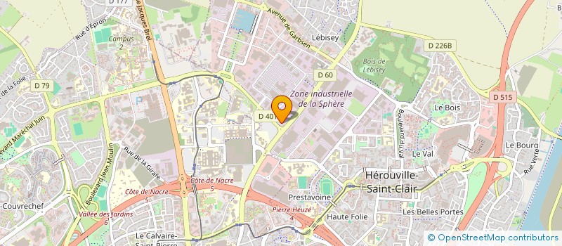 localisation de l'entreprise MONSIEUR YASSINE FAR-HATE à HEROUVILLE SAINT CLAIR