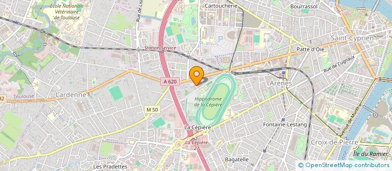 localisation de l'entreprise MONSIEUR YASSINE FARID  TOULOUSE