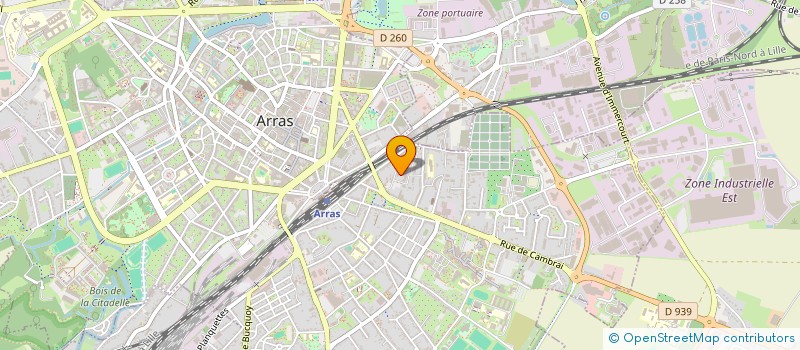 localisation de l'entreprise MONSIEUR YASSINE FASSI FIHRI à ARRAS