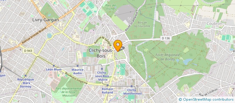 localisation de l'entreprise MONSIEUR YASSINE FAYRA à CLICHY-SOUS-BOIS