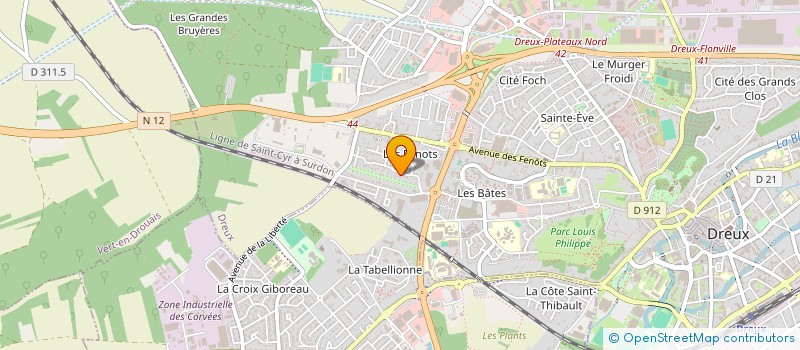 localisation de l'entreprise MONSIEUR YASSINE FEKIRI à DREUX