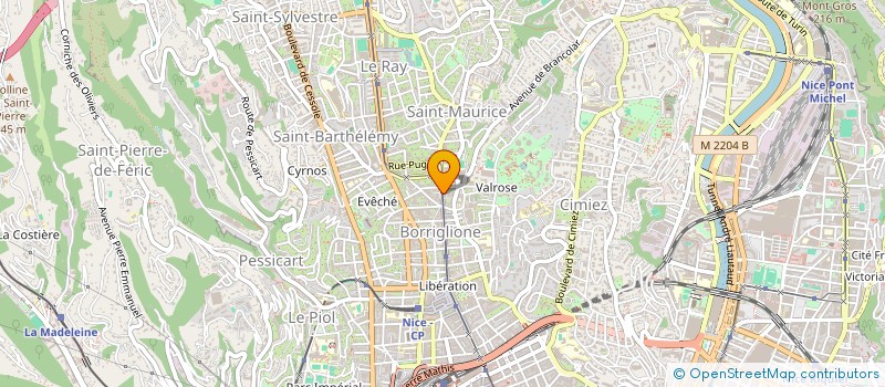 localisation de l'entreprise MONSIEUR YASSINE FERKOUCH à NICE
