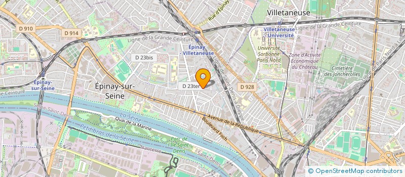 localisation de l'entreprise MONSIEUR YASSINE FERKOUS à EPINAY-SUR-SEINE