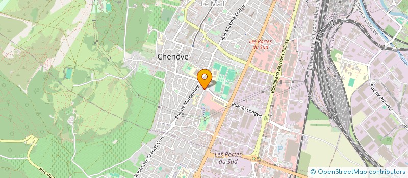 localisation de l'entreprise MONSIEUR YASSINE FETTAH à CHENOVE