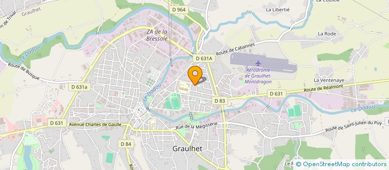 localisation de l'entreprise MONSIEUR YASSINE FETTOUHI  GRAULHET