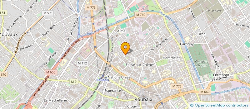localisation de l'entreprise MONSIEUR YASSINE FOZIR à LE BLANC-MESNIL