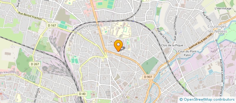 localisation de l'entreprise MONSIEUR YASSINE GHAMMOURI à NEVERS