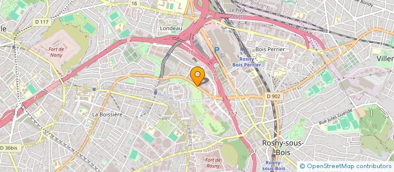 localisation de l'entreprise MONSIEUR YASSINE GHARS  ROSNY-SOUS-BOIS