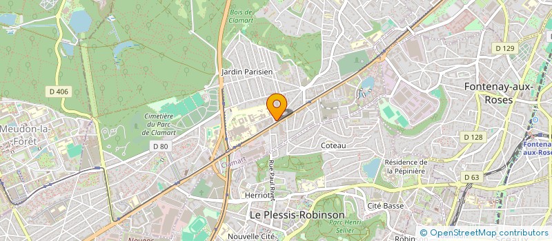 localisation de l'entreprise MONSIEUR YASSINE GHOUTI TERKI  CLAMART
