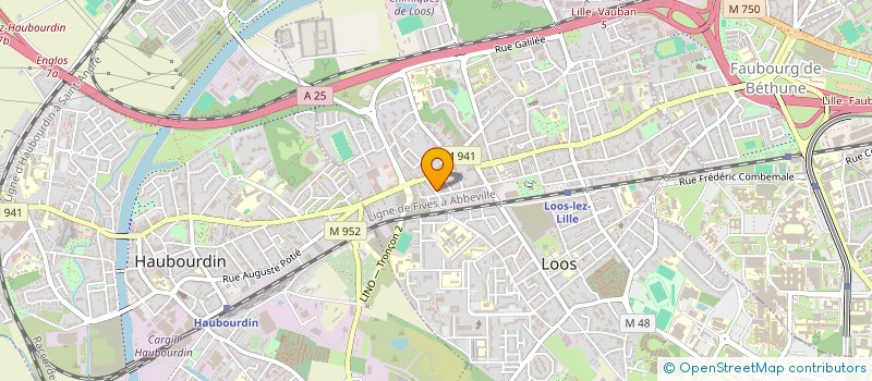 localisation de l'entreprise MONSIEUR YASSINE HADIRI  LOOS