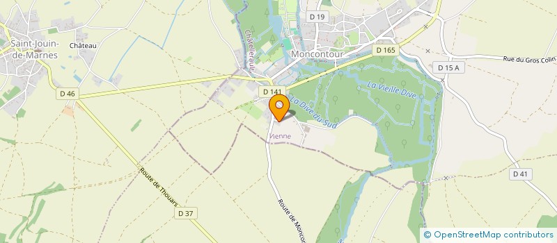 localisation de l'entreprise MONSIEUR YASSINE HADJ AHMED  MONCONTOUR