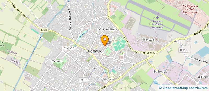 localisation de l'entreprise MONSIEUR YASSINE HADOUES à CUGNAUX