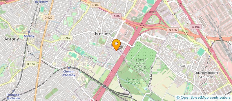 localisation de l'entreprise MONSIEUR YASSINE HAMMOUDI  FRESNES