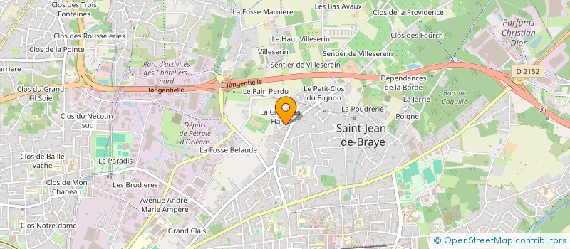 localisation de l'entreprise MONSIEUR YASSINE HAMROUNE à SAINT-JEAN-DE-BRAYE