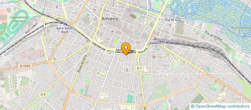 localisation de l'entreprise MONSIEUR YASSINE HANNOU  AMIENS