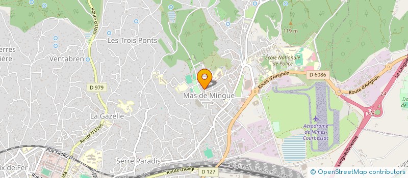 localisation de l'entreprise MONSIEUR YASSINE HARDILE  NIMES