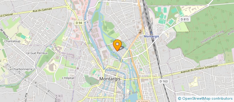 localisation de l'entreprise MONSIEUR YASSINE HARRADA à MONTARGIS