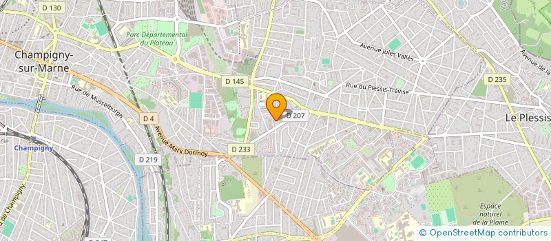 localisation de l'entreprise MONSIEUR YASSINE HASNAOUI  CHAMPIGNY-SUR-MARNE