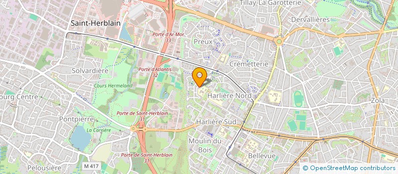 localisation de l'entreprise MONSIEUR YASSINE HORCH  SAINT-HERBLAIN