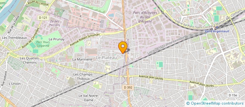 localisation de l'entreprise MONSIEUR YASSINE HOUALEF  SARTROUVILLE