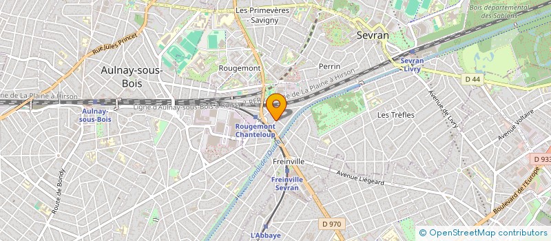 localisation de l'entreprise MONSIEUR YASSINE HOUARI  SEVRAN