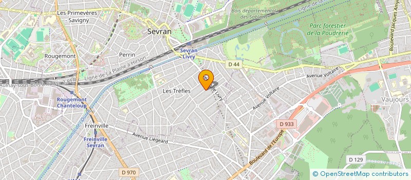 localisation de l'entreprise MONSIEUR YASSINE ICHOU à SEVRAN
