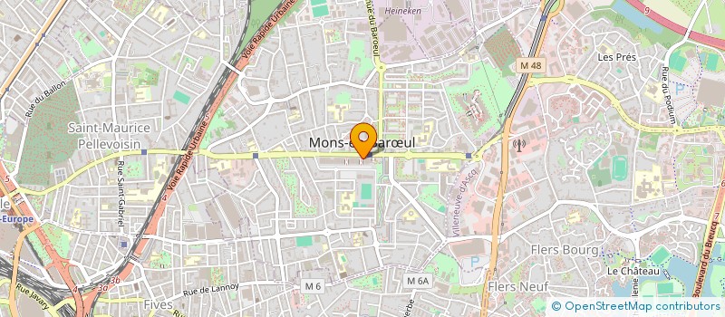 localisation de l'entreprise MONSIEUR YASSINE ID LAHCEN  MONS-EN-BARUL