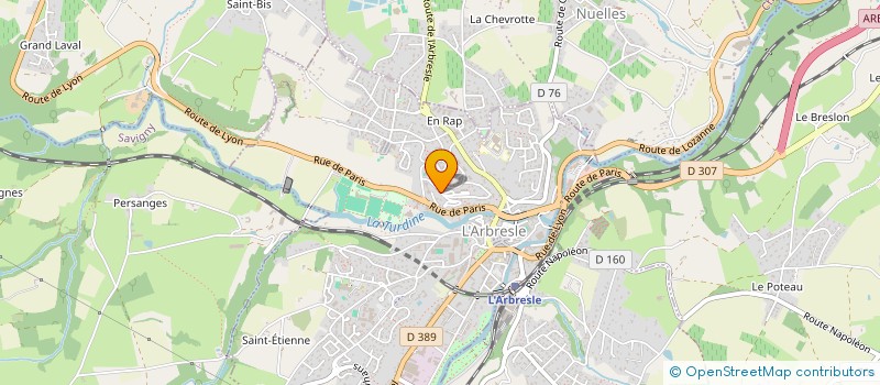 localisation de l'entreprise MONSIEUR YASSINE IDAR  L'ARBRESLE