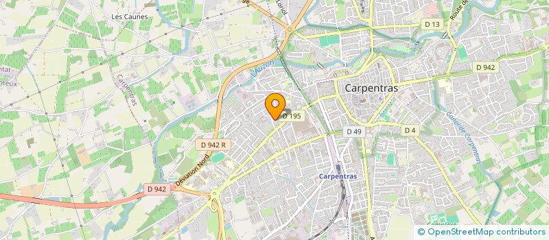 localisation de l'entreprise MONSIEUR YASSINE IKAN  CARPENTRAS