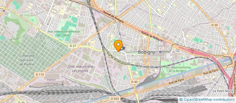 localisation de l'entreprise MONSIEUR YASSINE IKKACHE  BOBIGNY