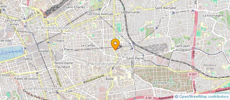 localisation de l'entreprise MONSIEUR YASSINE JABRI  MARSEILLE