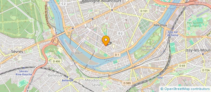 localisation de l'entreprise MONSIEUR YASSINE JELIDI  BOULOGNE-BILLANCOURT