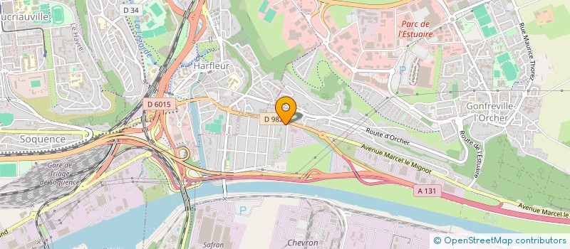 localisation de l'entreprise MONSIEUR YASSINE KAROUI  GONFREVILLE-L'ORCHER