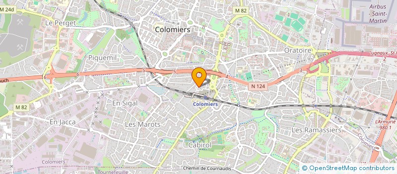 localisation de l'entreprise MONSIEUR YASSINE KERROUMI à COLOMIERS